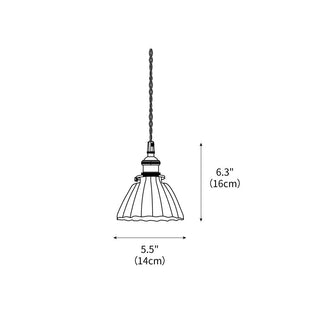 Ledbury Minimalist Glass Pendant Light