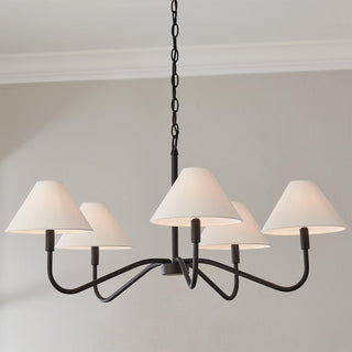 Leila Luxury Fabric Chandelier