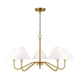 Leila Luxury Fabric Chandelier