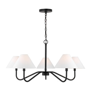 Leila Luxury Fabric Chandelier