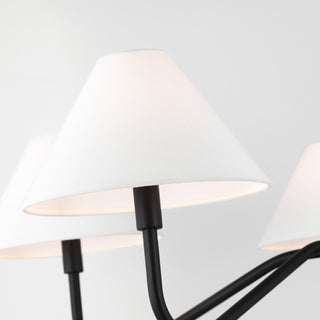 Leila Luxury Fabric Chandelier