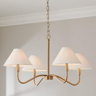 Leila Luxury Fabric Chandelier