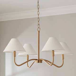 Leila Luxury Fabric Chandelier