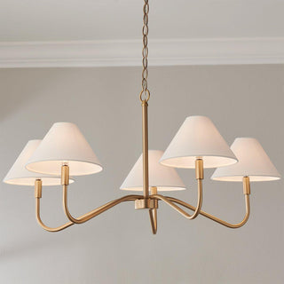 Leila Luxury Fabric Chandelier