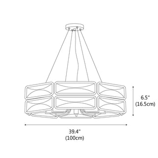 Varna Luxury Glass Chandelier