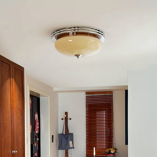 Cora Mid-Century Glass Ceiling Light