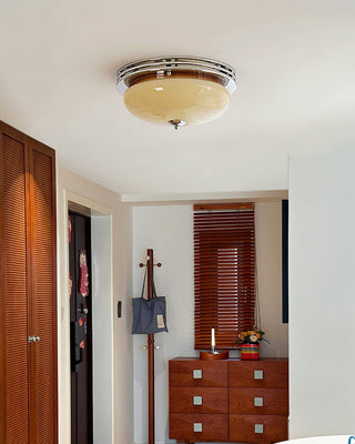 Cora Mid-Century Glass Ceiling Light