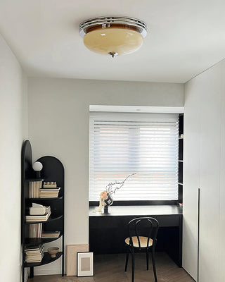 Cora Mid-Century Glass Ceiling Light