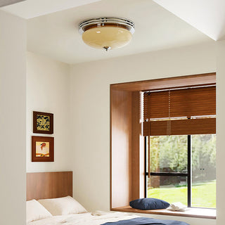 Cora Mid-Century Glass Ceiling Light