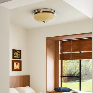 Cora Mid-Century Glass Ceiling Light