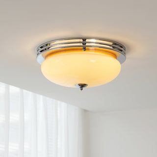 Cora Mid-Century Glass Ceiling Light