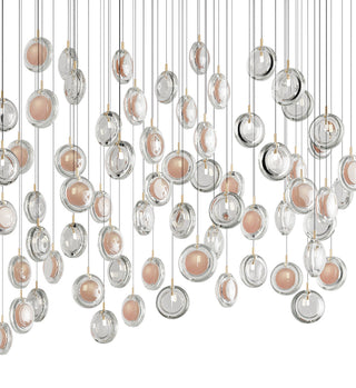 Round Modern Glass Pendant Light