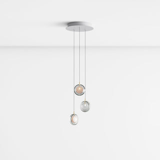 Round Modern Glass Pendant Light