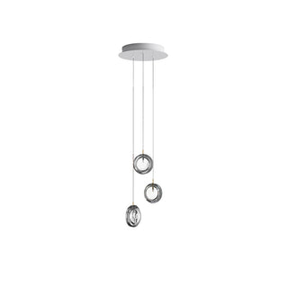 Round Modern Glass Pendant Light