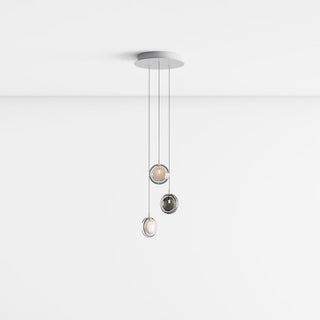 Round Modern Glass Pendant Light