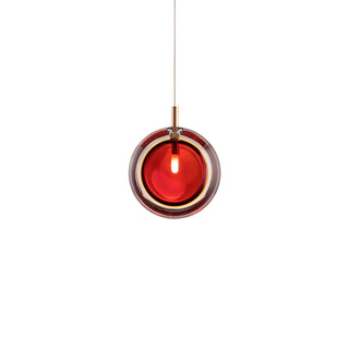 Round Modern Glass Pendant Light