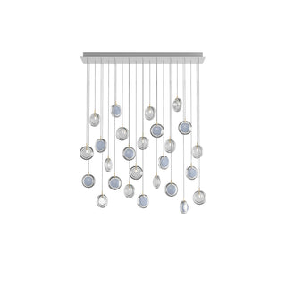 Round Modern Glass Pendant Light
