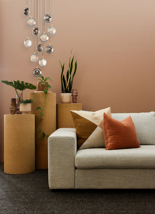Round Modern Glass Pendant Light