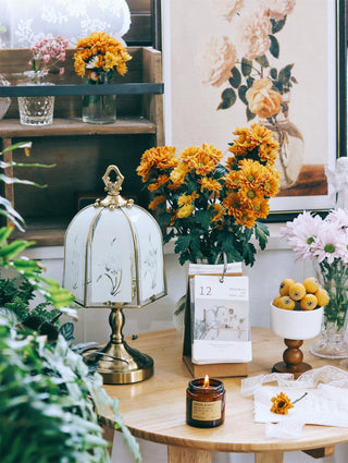 Leonore Vintage Metal Table Light