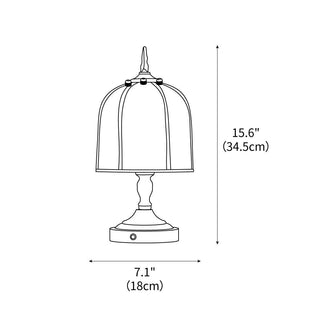Leonore Vintage Metal Table Light