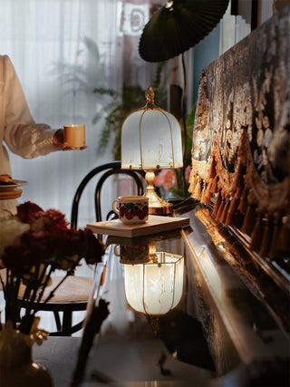 Leonore Vintage Metal Table Light