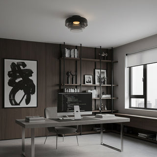 Levels Modern Glass Ceiling Lamp