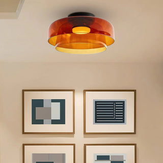 Levels Modern Glass Ceiling Lamp