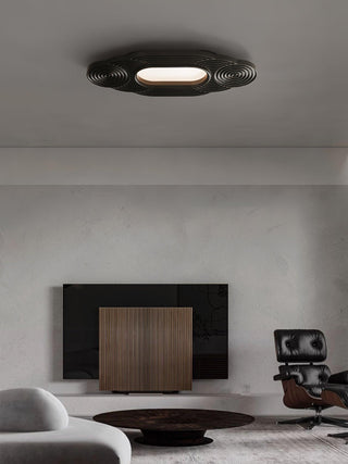 Rippla Graceful Wood Ceiling Light