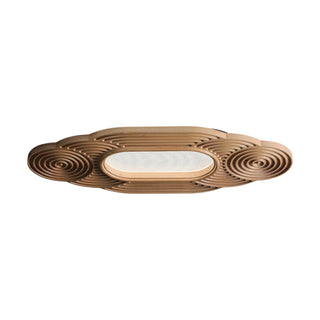 Rippla Graceful Wood Ceiling Light