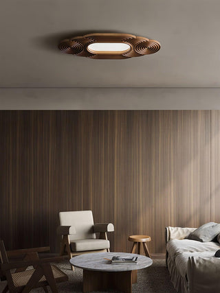Rippla Graceful Wood Ceiling Light