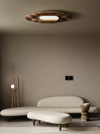 Rippla Graceful Wood Ceiling Light