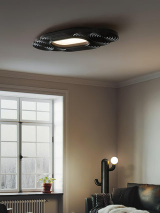 Rippla Graceful Wood Ceiling Light