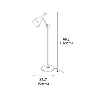 Dawn Artistic Metal Floor Lamp