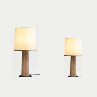 Vesper Minimalist Wood Table Lamp