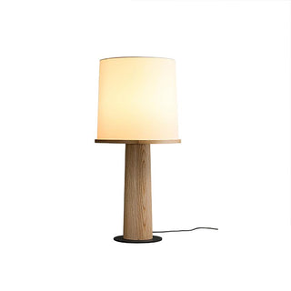 Vesper Minimalist Wood Table Lamp