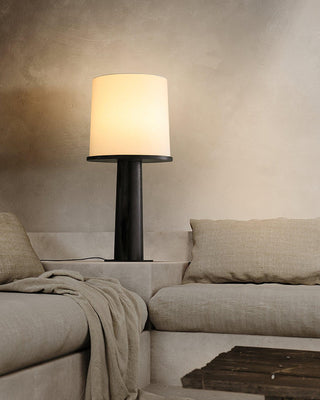 Vesper Minimalist Wood Table Lamp