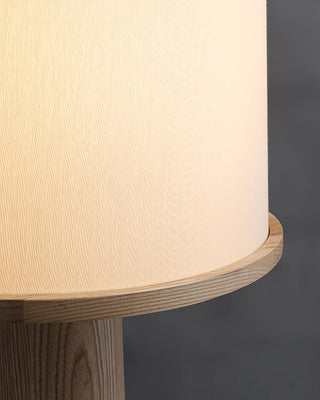 Vesper Minimalist Wood Table Lamp