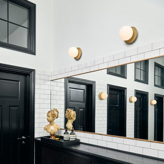 Liila Minimalist Glass Wall Light
