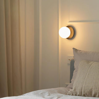 Liila Minimalist Glass Wall Light