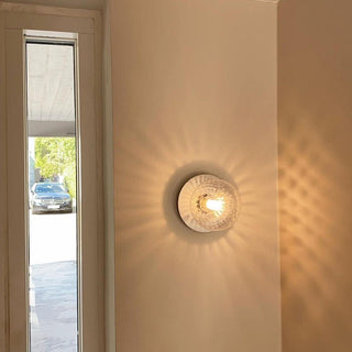 Liila Minimalist Glass Wall Light