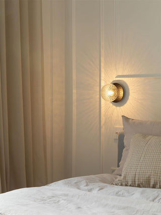 Liila Minimalist Glass Wall Light