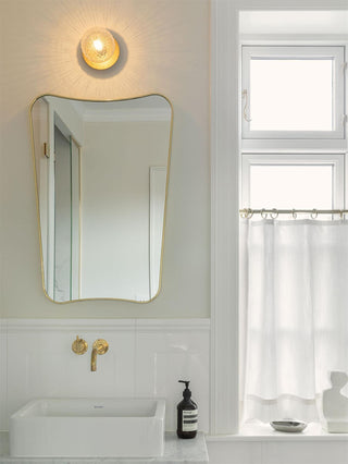 Liila Minimalist Glass Wall Light