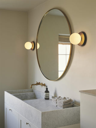 Liila Minimalist Glass Wall Light