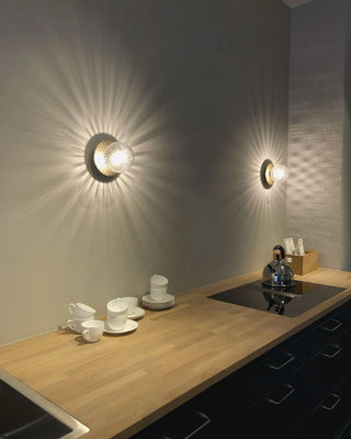 Liila Minimalist Glass Wall Light