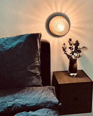 Liila Minimalist Glass Wall Light