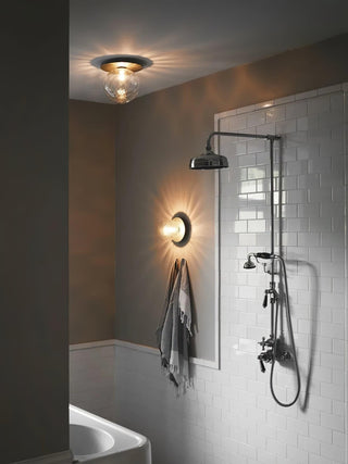 Liila Minimalist Glass Wall Light