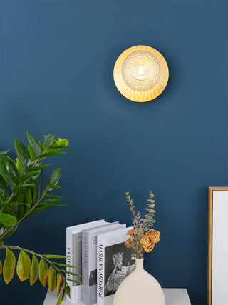 Liila Minimalist Glass Wall Light
