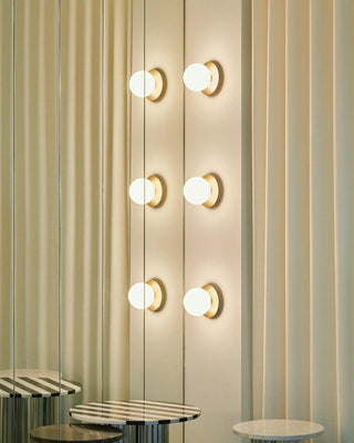 Liila Minimalist Glass Wall Light