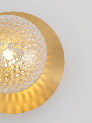 Liila Minimalist Glass Wall Light