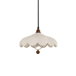 Lily Vintage Fabric Pendant Light